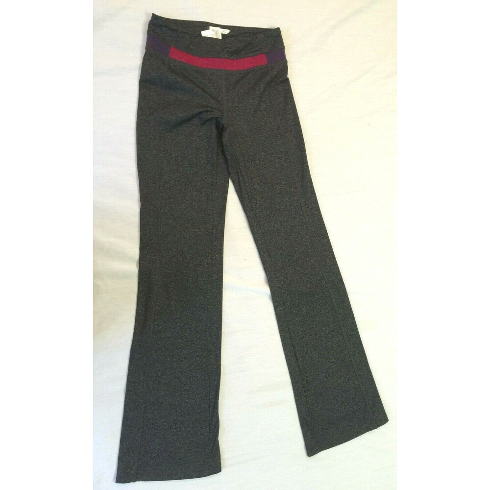 FOREVER 21 WOMENS ATHLETIC PULL ON YOGA PANTS WAIST 24 IN.,